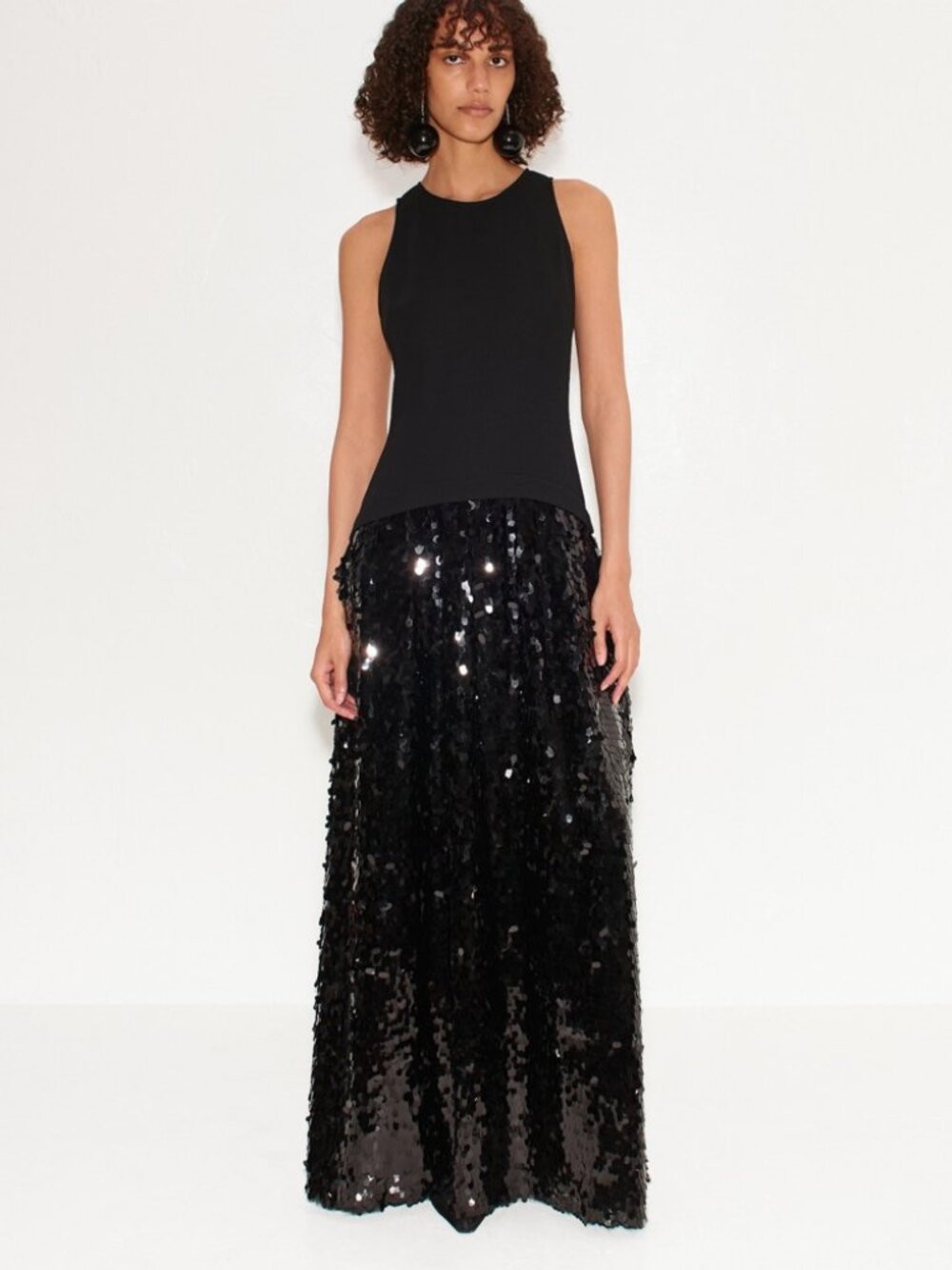 Simon Miller MEMPHIS CREPE SEQUIN DRESS